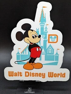 WDW 50th Anniversary Mickey & Castle Blechschild Tresor Sammlung Disney Parks  - Bild 1 von 5