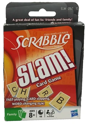 2008 Scrabble Slam! Card Game Family Game Night 8+ - Image 1 of 4