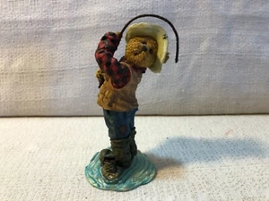 Boyds Bear Bearstone Willie Caughtit Hook Line & Sinker Figur 2277946 Neu - Bild 1 von 6
