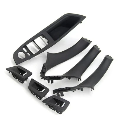 Door Switch Panel Handle Pull Inner Trim Cover Kit For BMW 5 Series F10 F11 550i - Image 1 of 4