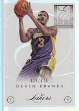 2012-13 Elite Series Basketball #111 Devin Ebanks /275