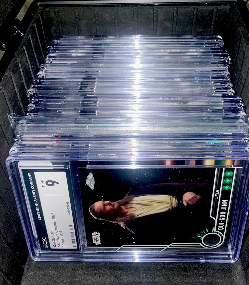 Tarjeta misteriosa clasificada PSA/CGC (Star Wars) ¡Tarjetas coleccionables Topps! Foto 1 de 1