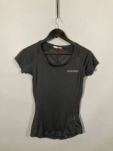 Top ELLE SPORT - Taglia XS UK8 - Nero - Ottime condizioni - Donna - Foto 1 di 5