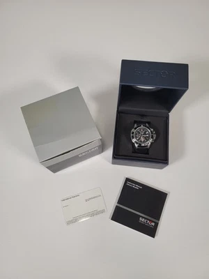 NEW Sector Chronograph Swiss Made Model 240 With Box & Papers - Image 1 of 4