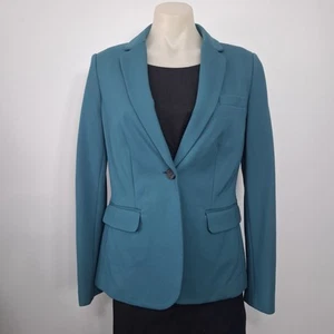 Boden Size 12 Blazer Green Jacket One Button #167 - Picture 1 of 16