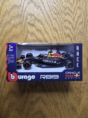 Burago Formula 1 Racing Team RB19 Oracle Red Bull F1 - INDY CAR New - Image 1 of 4