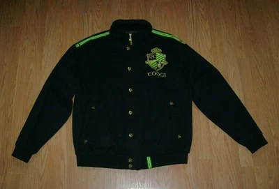COOGI Jacket Mens 2XL Black Quilted Military Coat Vtg Y2K Utility Workwear XXL - Image 1 of 4