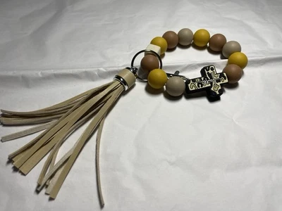 Llavero pulsera hecho a mano Foto 1 de 4