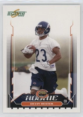 2006 Score Rookie Devin Hester (Training Jersey) #375 Rookie RC HOF - Image 1 of 2