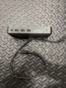 Dell USB 3.0 Ultra HD/4K Triple Display Docking Station 36M9K D1300 Dual Screen - Picture 1 of 4