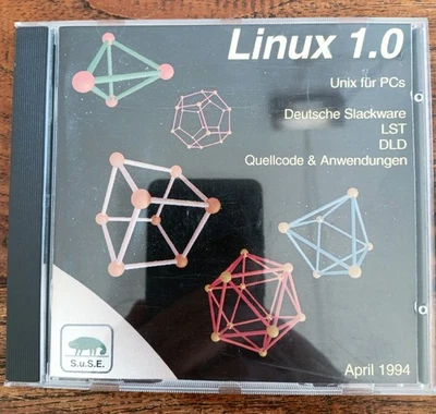Suse Linux CD 1.0 1994 Rarität - Bild 1 von 4