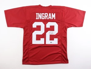 Mark Ingram Signed Alabama Crimson Tide Jersey (Beckett) 2011 Saints 1st Rnd Pck - Picture 1 of 7