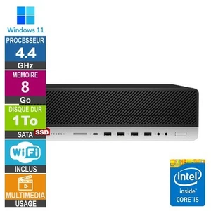 HP 800 G5 SFF i5-9500 4.40GHz 8Go/1To SSD Wifi W11 - Afbeelding 1 van 1