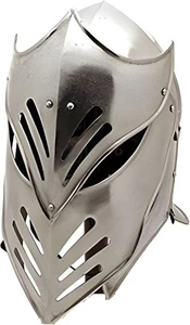 Mittelalter Krieger Integralhelm echter römischer Ritter Armageddon Helm Halloween Cosplay - Bild 1 von 3