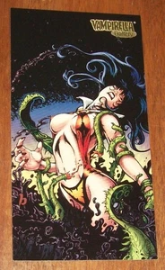 1995 Topps Vampirella The Mystery Walk Gold Foil 2 1/2" x 4 1/2" Card-7 - Picture 1 of 2