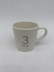 2011 Starbucks 3 Demi Espresso Mini Becher weiß Demitasse 3 oz - mattes Finish - Bild 1 von 19