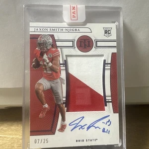 2023 Panini National Treasures Collegiate - College Material Signatures Jaxon... - Picture 1 of 3