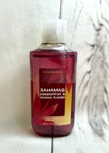Bath & Body Works BAHAMAS PASSIONFRUIT & BANANA FLOWER Shower Gel 10 fl oz - Picture 1 of 1