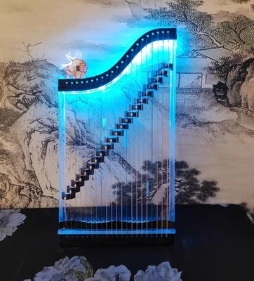 Crystal Guzheng 66cm 21 strings Chinese string instruments - Image 1 of 4