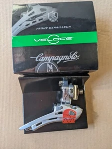 Campagnolo Veloce Anlöt 9/10 fach Doppel Umwerfer - Bild 1 von 3