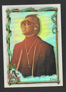 2023 Topps Allen & Ginter ZHU Silver Portrait Hot Box -THE ENIGMA- #228