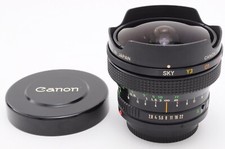 ⏯ Rare! [MINT] Canon New FD NFD 15mm f2.8 Fisheye Fish Eye MF Lens From JAPAN