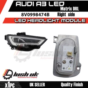 1X AUDI A3 S3 8V LED MATRIX HEADLIGHT DRL Turn MODULE 8V0998474B Right Side UK - Picture 1 of 3
