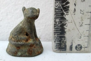 SUPER RARE! 18th Century Bronze Tiger Opium Weight 60 gr - Picture 1 of 3