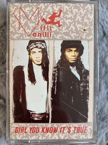 Milli Vanilli Cassette Girl You Know It’s True - Picture 1 of 3