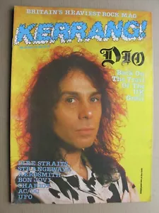 KERRANG 119 May 1 1986 Dio Dire Straits Strangeways Shy Tony Mills Bon Jovi ACDC - Picture 1 of 10