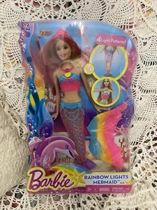 Barbie Dreamtopia Rainbow Lights Mermaid Doll Blonde New Sealed Working DHC40 - Picture 1 of 6
