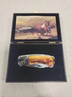 Navaja de Bolsillo Western Heritage Vintage en Estuche Hombres Niños Accesorios Foto 1 de 4