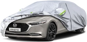 6 Layers Car Cover Custom Fit Mazda 3 Sedan from 2003 to 2025,Waterproof Car Cov - Picture 1 of 7