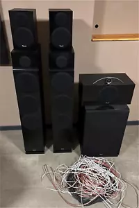 Teufel Theater 500 Surround 5.1 MK2 Lautsprecher Komplettset + Kabel - Bild 1 von 1