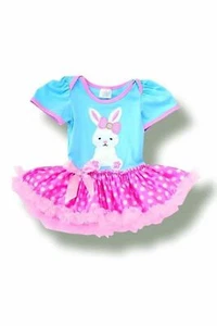 Easter Bunny Tutu Baby Dress - Picture 1 of 1