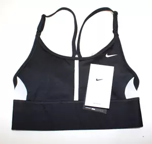 Nike Dri-FIT Indy Women's Light-Support Padded Sports Bra, DB8765 Black XS, $42 - Picture 1 of 3