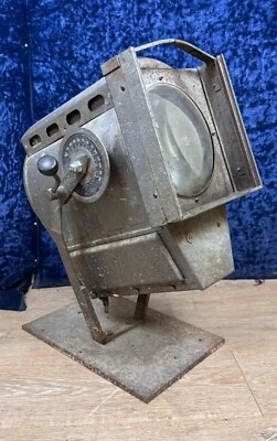 Design industriel: grand projecteur de théâtre marque clemancon paris vers 1930 - Photo 1/4