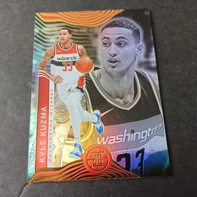 Kyle Kuzma 2021-22 Panini Illusions Base Holo #68 Washington Wizards - Image 1 of 3