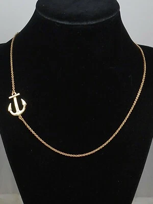Collar Carolee Dorado WORDPLAY You ANCHOR Me Station N7679-50 $55 Foto 1 de 2