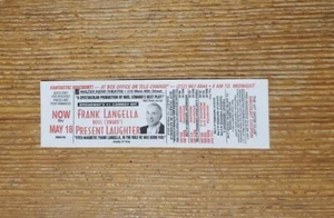 Cupón descuento Frank Langella Noel Coward Present Laughter Broadway - Imagen 1 de 2