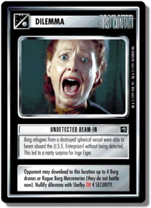 Undetected Beam-In - First Contact - Star Trek CCG 1E - Bild 1 von 6