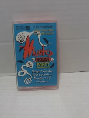 Vintage HAUNTED HOUSE PARTY 1994 HALLOWEEN SOUNDS Cassette BRAND NEW SEALED FAST - Image 1 of 4