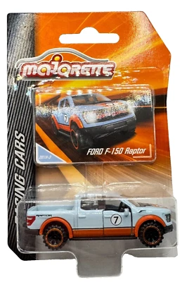 Ford F-150 Raptor Blue Majorette Racing Cars Scale Model Car New and Unopened - Image 1 of 4