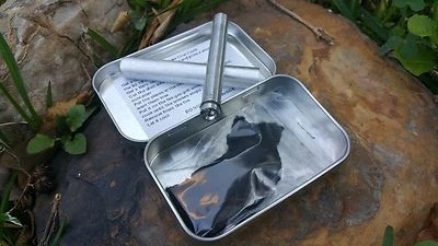 CAMPFIREPISTON.COM Altoid Tin Fire Piston Kit Camping Hunting Survival Prepper Scouts Ships FREE*