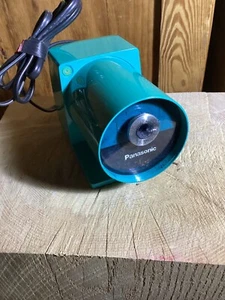 Panasonic Electric Pencil Sharpener Blue Works Perfectly - Picture 1 of 8