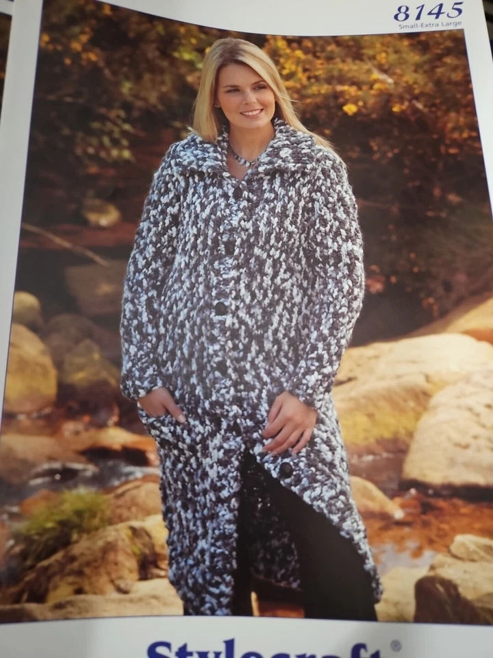 Stylecraft Alpine Knitting Pattern 8145 Jacket S-M-L - Image 1 of 1