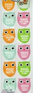 Sticko WHOOO Labels sticker set~BNIP~Nice! Large set! Quick Ship - Picture 1 of 1