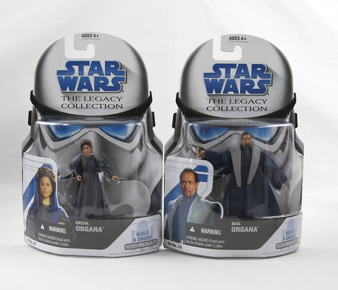 STAR WARS MOC LOT Breha and Bail Organa The Legacy Collection BD26 BD27 2008 Cover