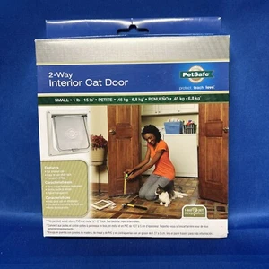 PetSafe CD10-050-11 2-Way Interior Cat Door Small 1 lb - 15 lb Easy Lock - Picture 1 of 2