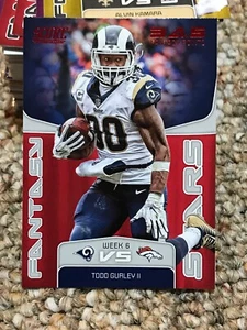2019 Panini Score Fantasy Stars Todd Gurley II Red Parallel #2 Rams - Picture 1 of 2